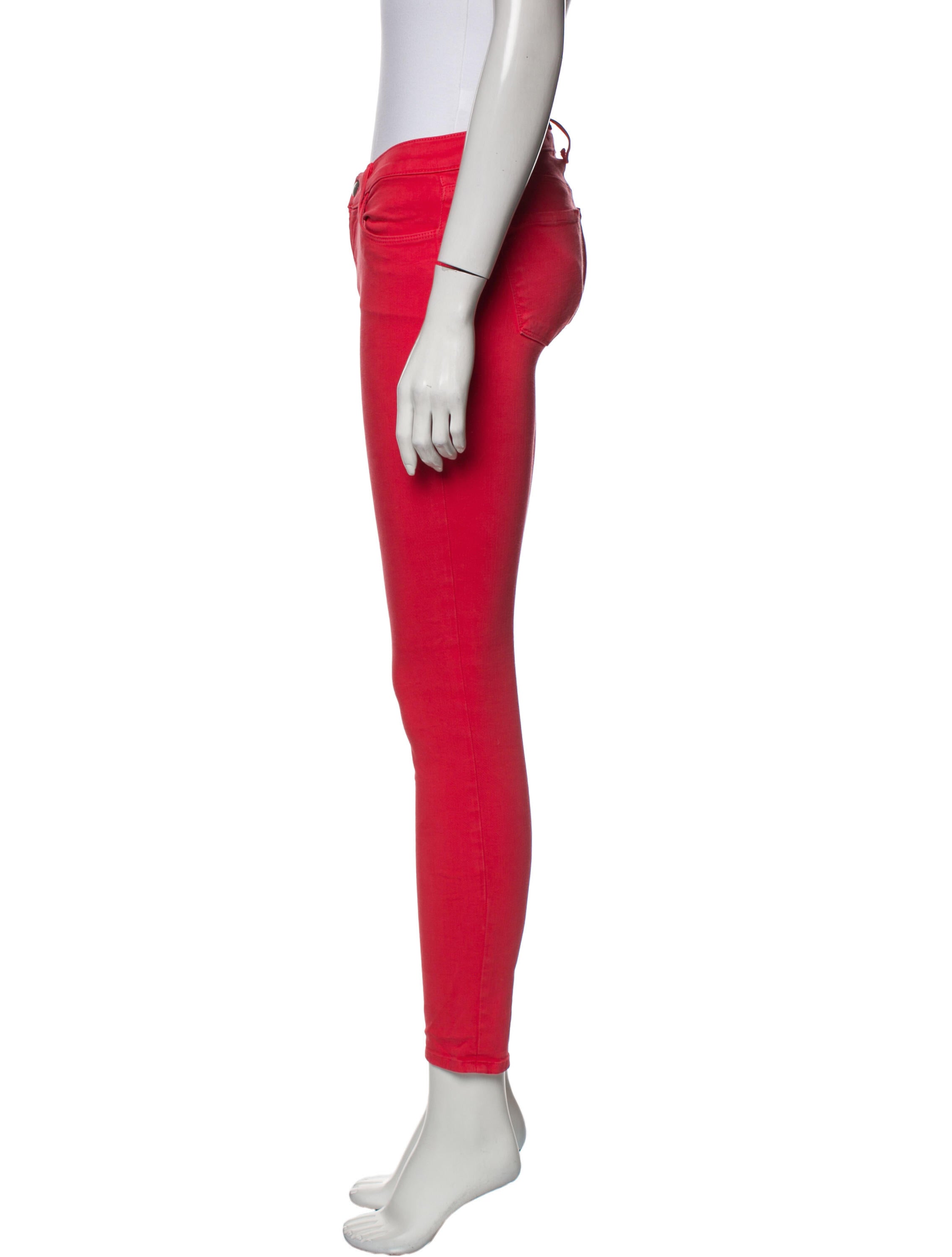 J Brand Mid-Rise Skinny Leg Jeans